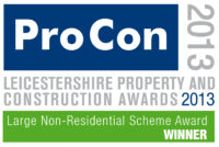 Large Non-Residential Scheme of the Year Award 2013 Winner logo