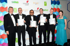 Our corporate sponsors - Salus, Spearing Waite, Unique Window Systems and Westleigh Partnerships