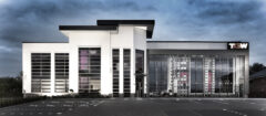 A photo of the TGW Exterior, Market Harborough ProCon Award finalist project