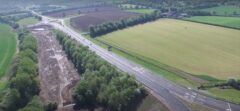 Photo for ProCon Award project: M1 Junction 23 and A512 Improvement Scheme