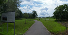 A photo of the River Soar Flood Alleviation Scheme, Leicester ProCon Award finalist project