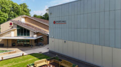 A photo from the LGS Stoneygate New Sports Hall, Leicester ProCon Award finalist