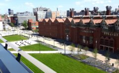 A photo of the Mill Lane and The Gateway Public Realm Project, Leicester ProCon Award finalist project