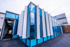 A photo of the Leicester College Engineering Block, Leicester ProCon Award finalist project