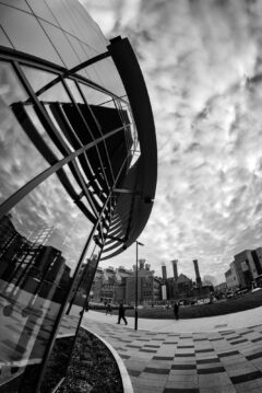 A photo of the DMU’s Vijay Patel and Queen’s Buildings ProCon Award finalist project