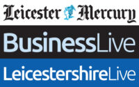 The Leicester Mercury, LeicestershireLive and BusinessLive logo