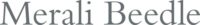 Merali Beedle logo: ProCon Award sponsor