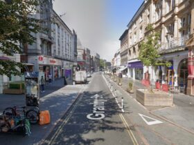 Work starts to make permanent Granby Street pop-up pedestrian scheme photo