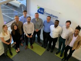 RJA Consultants celebrates 1 year anniversary of their Nottingham office photo