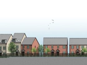 Work starts on new homes and office development in Leicestershire village photo